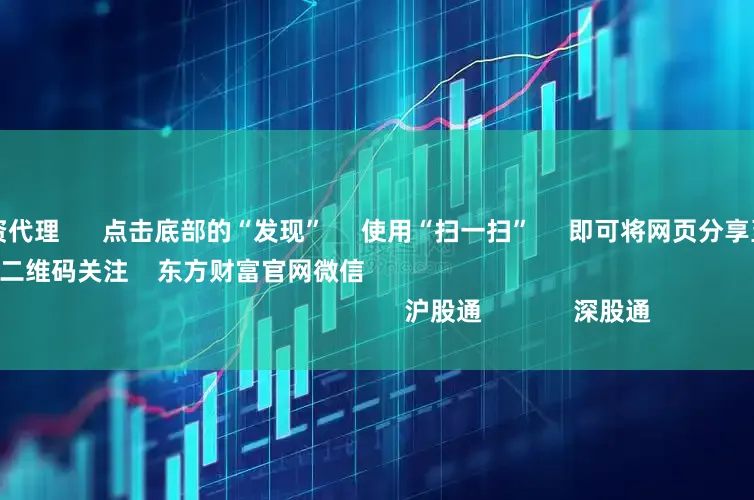 线上股票配资代理 点击底部的“发现” 使用“扫一扫” 即可将网页分享至朋友圈 扫描二维码关注 东方财富官网微信 沪股通 深股通