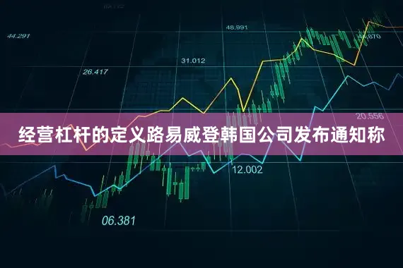 经营杠杆的定义路易威登韩国公司发布通知称