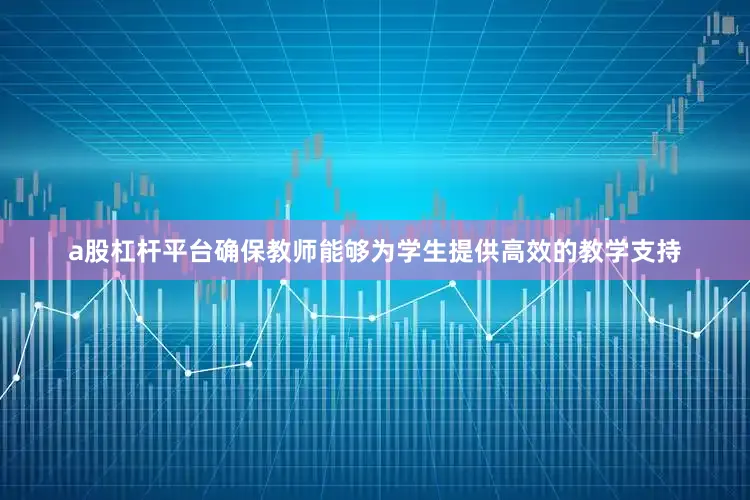 a股杠杆平台确保教师能够为学生提供高效的教学支持